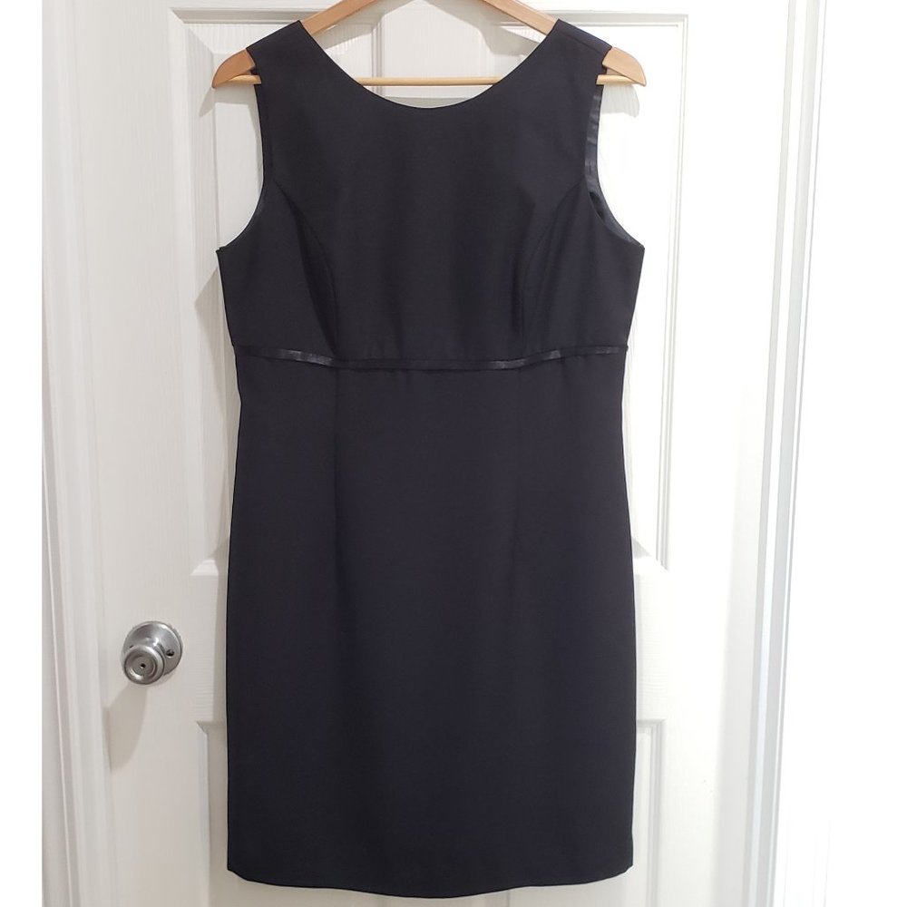 John Roberts Empire Waist Little Black Dress
